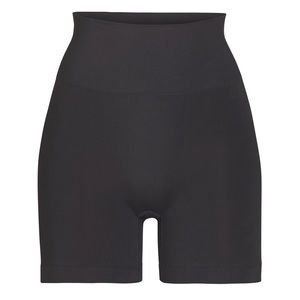 SKIMS BUTTER Black SOOT Smoothing SHORTS - L